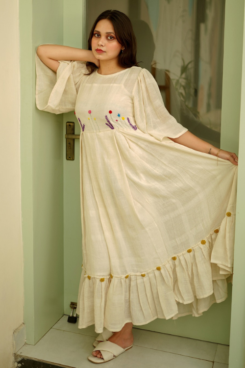 Bebaak Anna Handwoven Kora Dress