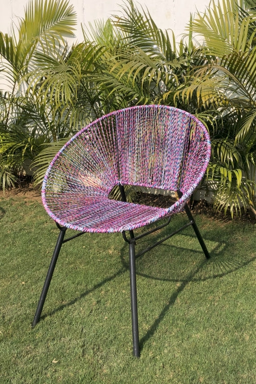 Sirohi Spectrum Upcycled Plastic Lounge Chair