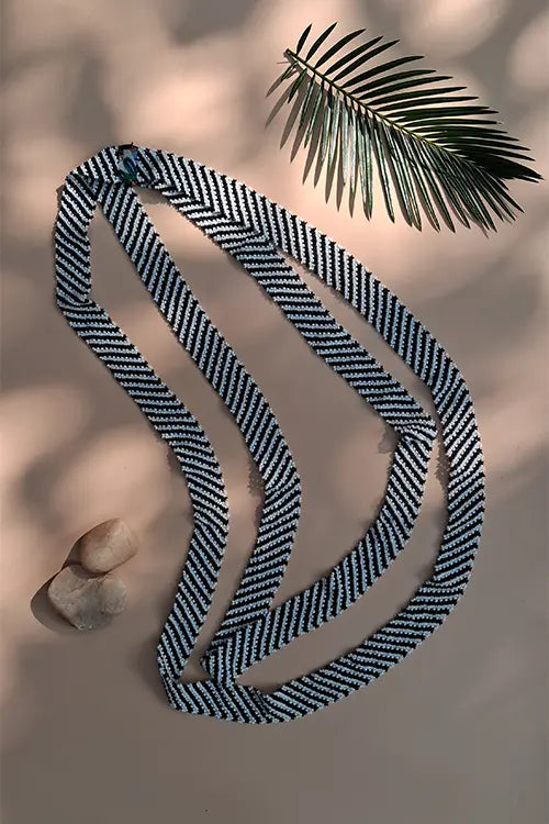 Antarang- Bead Work- Radhika Chandani Haar [Long Nekpiece]