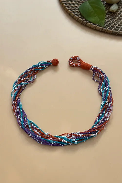 Antarang- Sakhi Sudha Neckpiece-  Threads & Beads