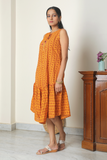 Bebaak Preet Bagh Printed A Line Dress