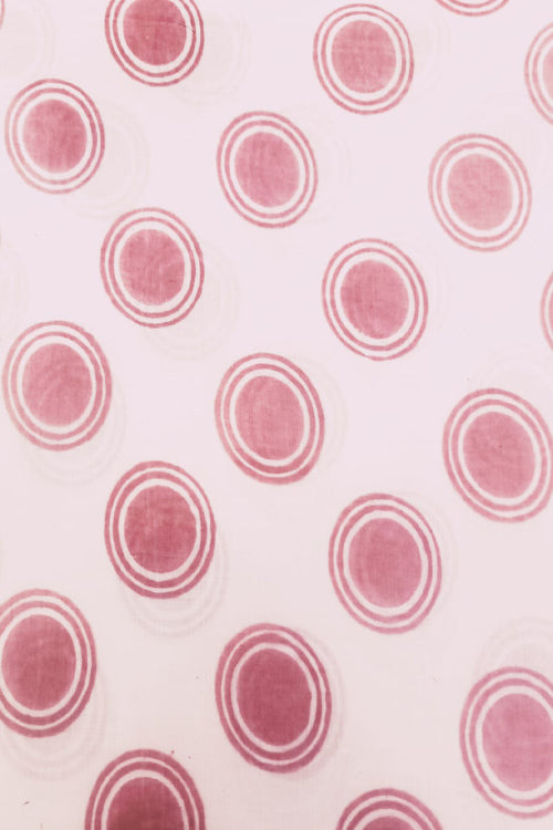 Creative Bee 'DEAN' Natural Dye Block Print Cotton Fabric