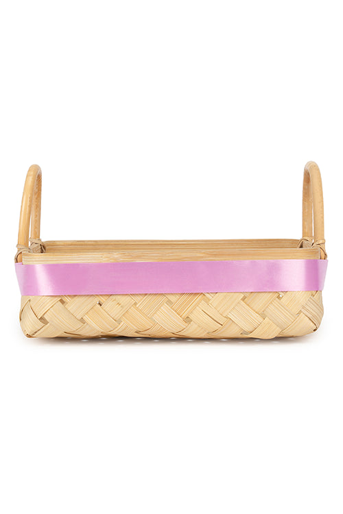 Greenkraftelora Handcrafted Bamboo Basket