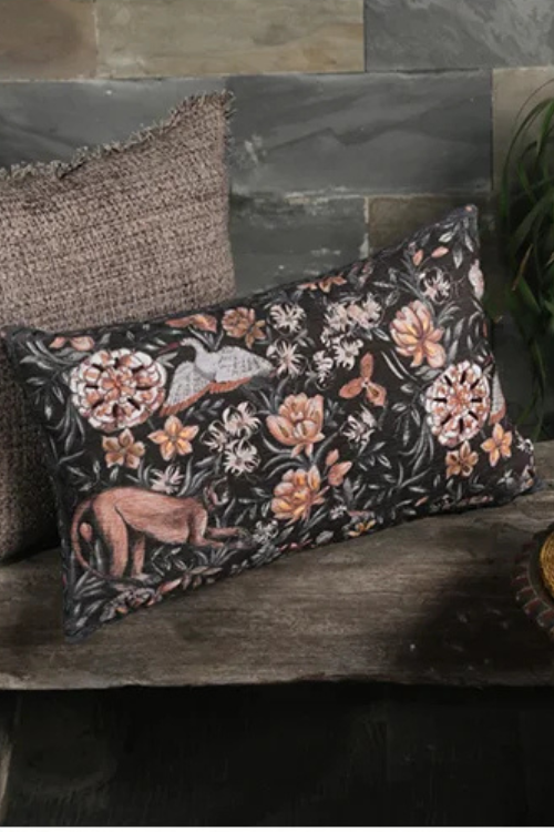 Onset Homes Vanya Chenille Without Embroidered Cushion Cover