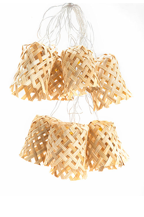Greenkraft Vine Handcrafted bamboo Natural String Light