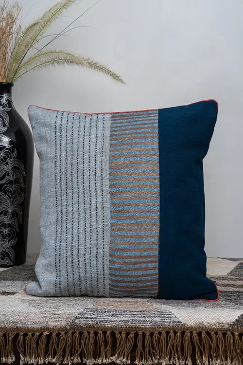 Craftroots Hand Block Printed Cotton Cushion Cover