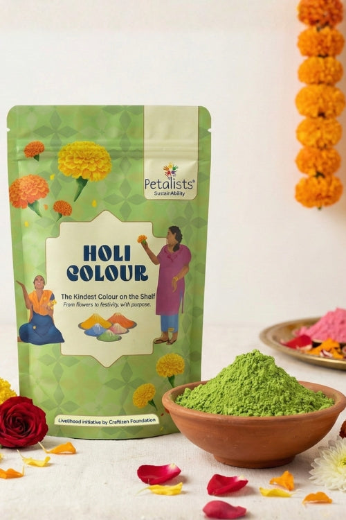 Craftizen Petalists Ecofriendly Holi Colours - 5 Colour Combo