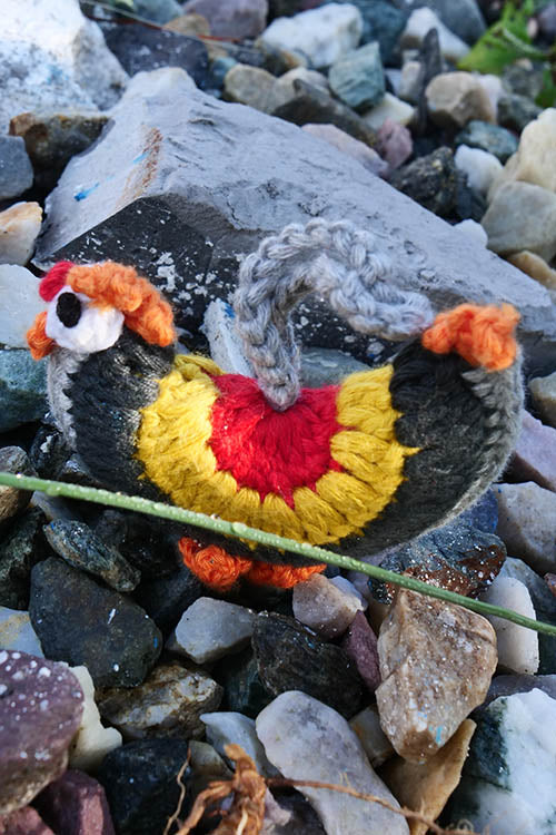 Himalayan Blooms Hand Made Crochet Soft Toys - Rooster