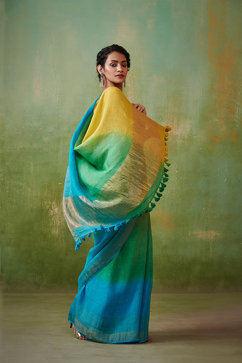 Dressfolk Sia Linen Saree