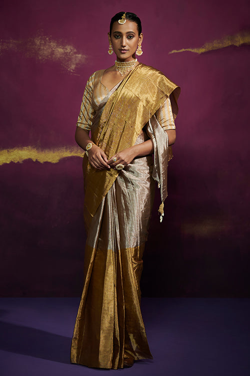 Dressfolk Rekha Tissue Saree