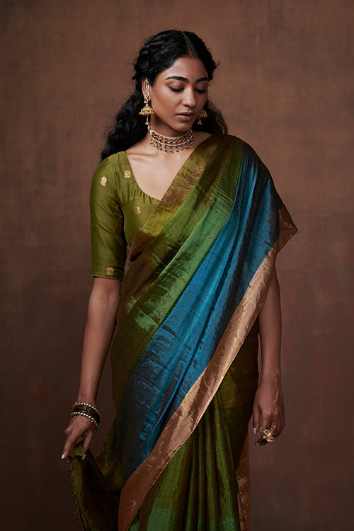 Dressfolk Vyom Tissue Saree