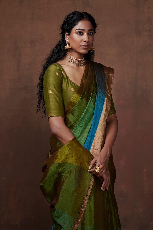 Dressfolk Vyom Tissue Saree