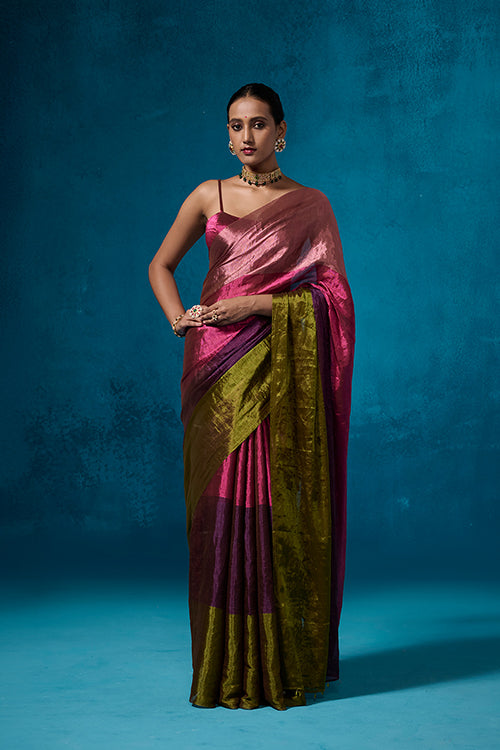 Dressfolk Shiddat Tissue Saree