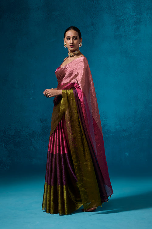 Dressfolk Shiddat Tissue Saree