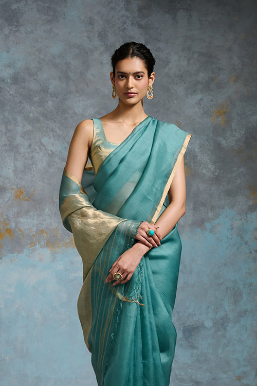 Dressfolk Sukanya Organza Saree