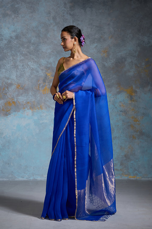 Dressfolk Utsavi Organza Saree