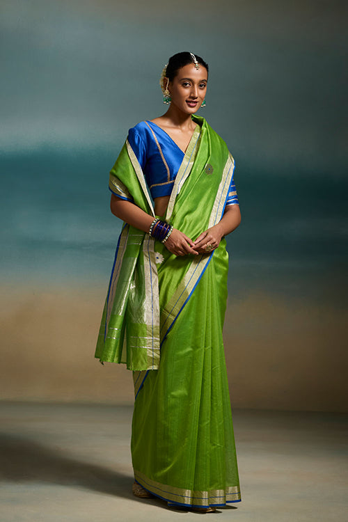 Dressfolk Vanya Chanderi Silk Saree