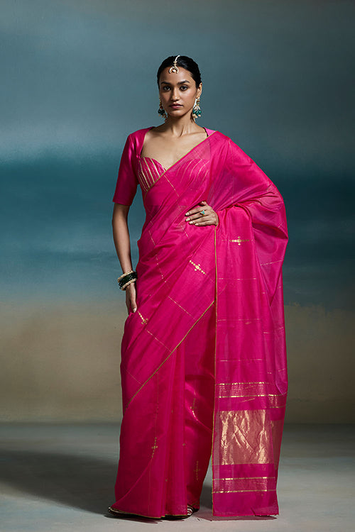 Dressfolk Nayika Tissue Saree