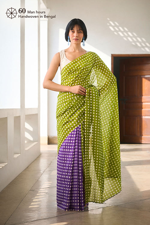 Dressfolk Vibe Check  Bengal Cotton Saree