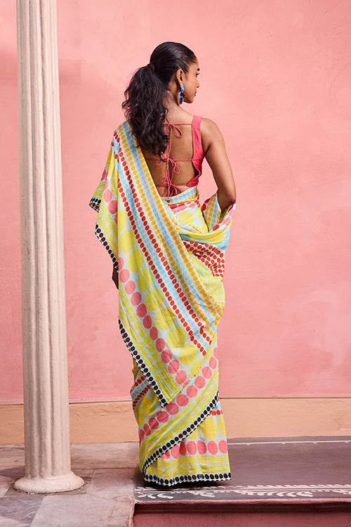 Dressfolk  Confetti Carnival Bengal Cotton Saree