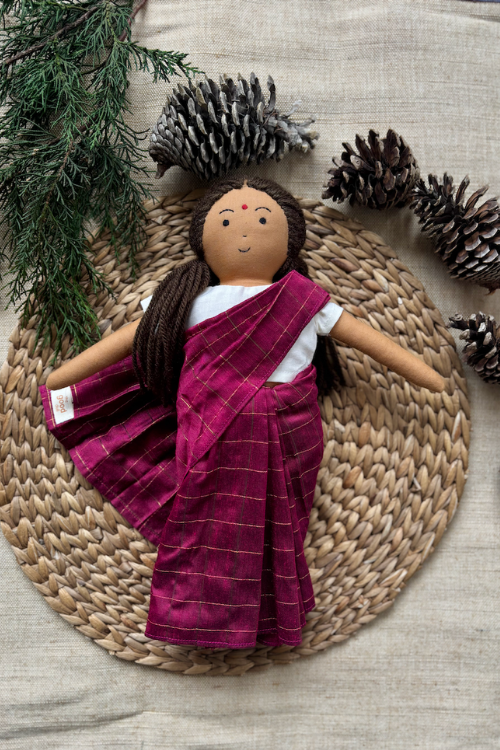 The Good Doll, Single Doll, Nilah Amma Pink Saree