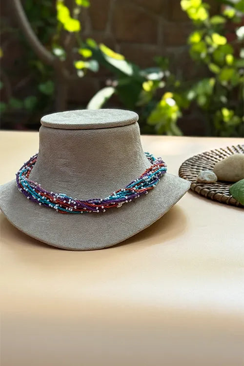Antarang- Sakhi Sudha Neckpiece-  Threads & Beads