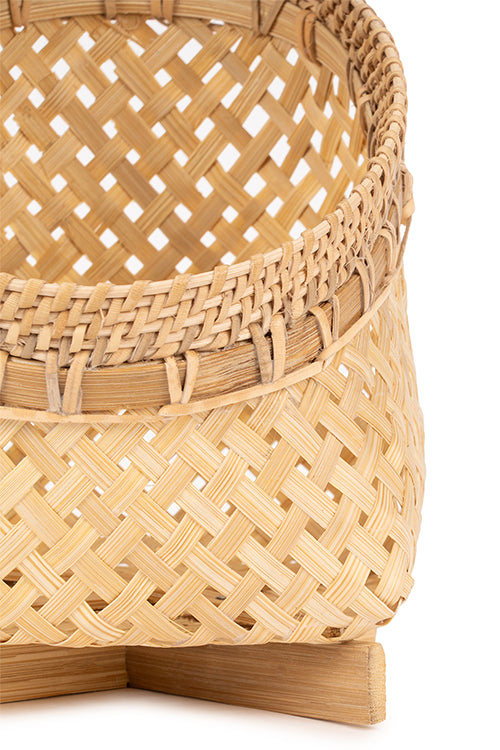 Greenkraftevara Handcrafted Bamboo Basket