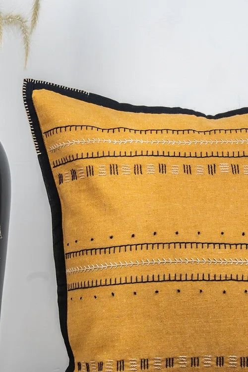 Craftroots Desert Rhythm Handcrafted Cushion Cover