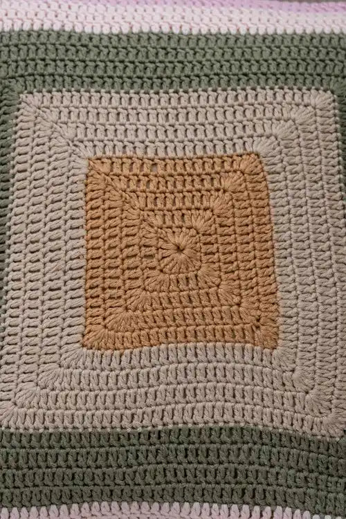 Craftroots Artisan Floral Applique Cotton Cushion Cover