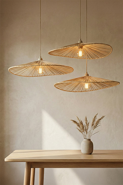 Greenkraft Solane Handcrafted Banana Fiber Lampshade