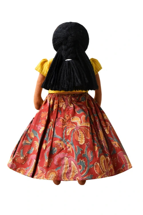 The Good Doll Nilah'S Elder Sister Malai 12 Inch Girl Doll Classic Skirt Blouse Set