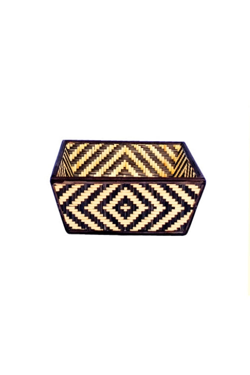 Kadam Haat Handmade Bamboo Fruit Basket – Small