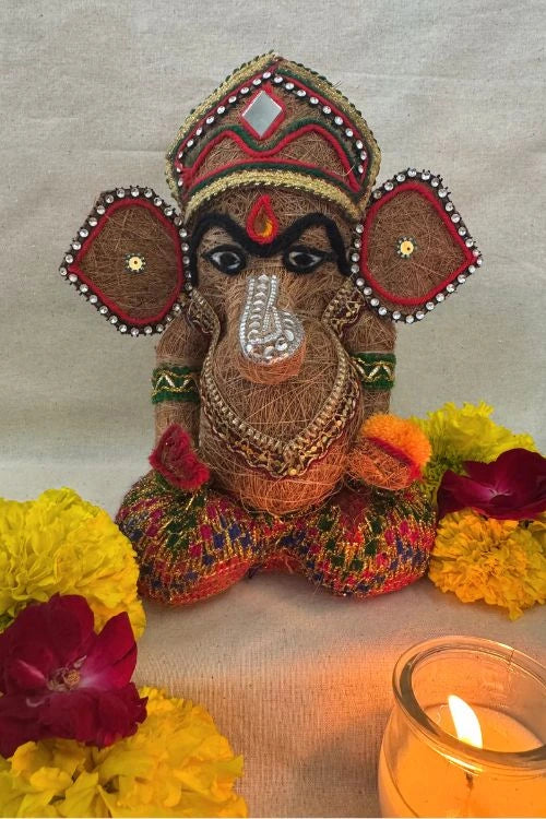 Okhai Coconut Fibre "Lord Ganesha"