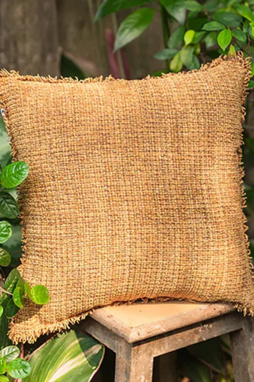 Onset Homes Nomad Textured Mustard Cushion Cover