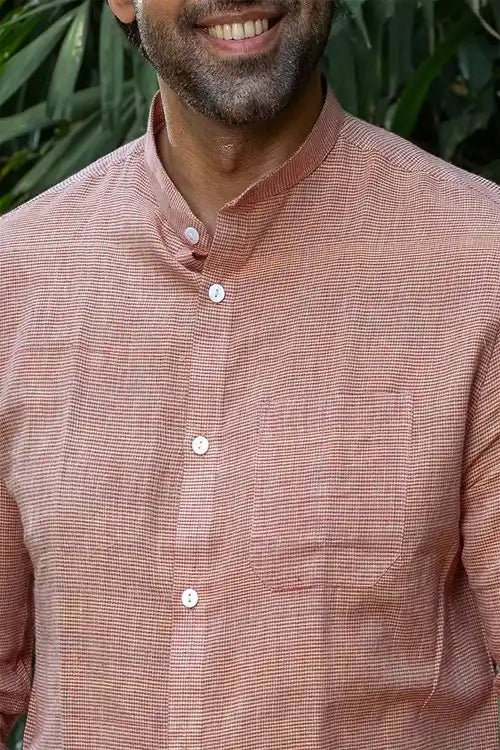 Craftroots Cotton Karnataka Weave Shirt