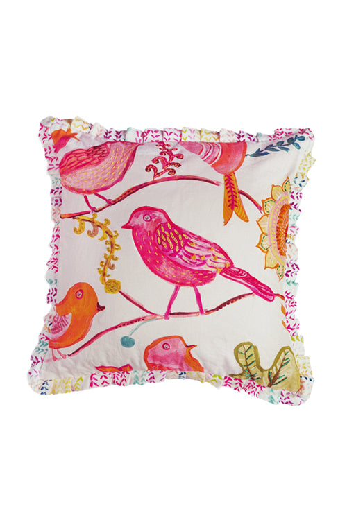 Onset Homes Bird Of Paradise Cushion Cover-Fuchsia-20X20