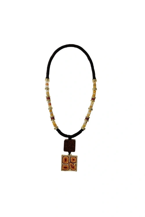 Mayabazaar "Statement" Handwrapping Terra Necklace