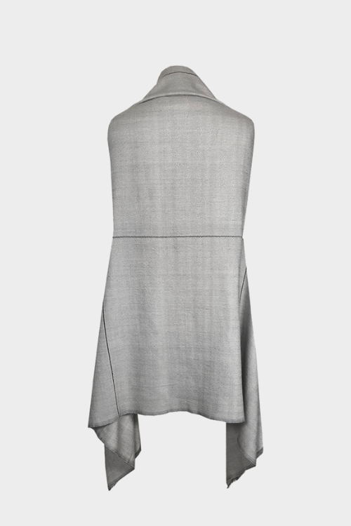 Fifth Origins Versatile Handwoven Cape/ Poncho Infinity Silver