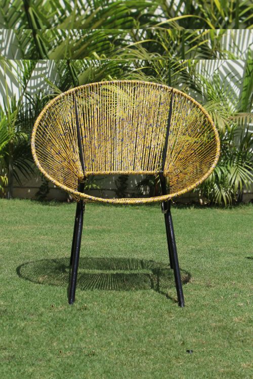 Sirohi Glitz Upcycled Plastic Lounge Chair