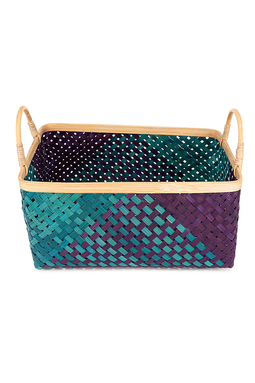 Greenkraftneelaya Handcrafted Bamboo Basket - Medium