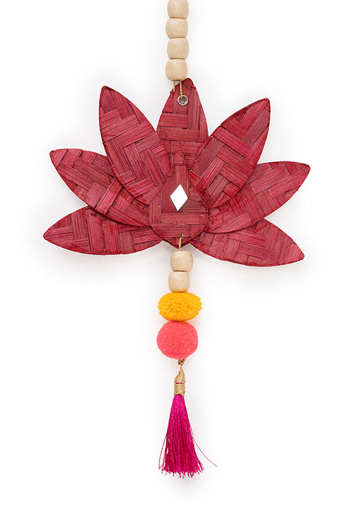 Greenkraft Padma Handcrafted Bamboo Hanging - Set Of 2