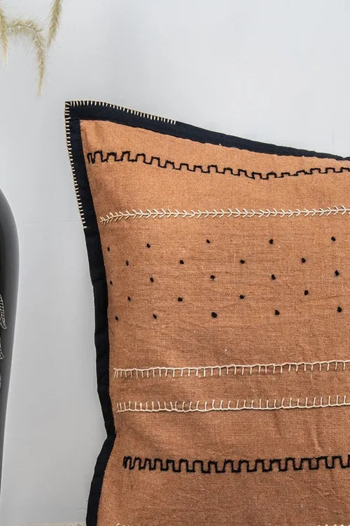 Craftroots Rustic Tribal Harmony Cushion Cover