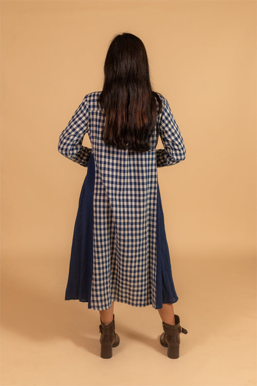 Moralfibre Side Kali Long Shirt Dress From "Shapes Collection"