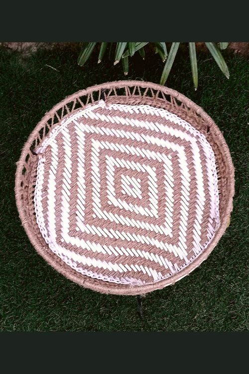Sirohi Heera Round Tray Table