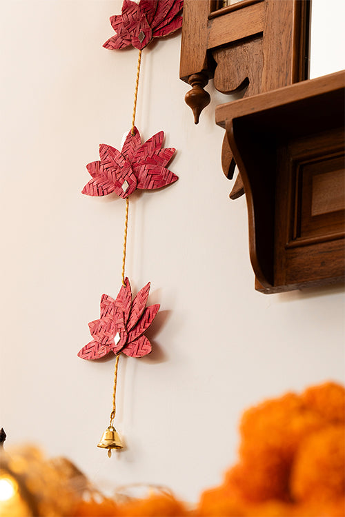Greenkraft Padma Handcrafted Bamboo Streamer - Set Of 2