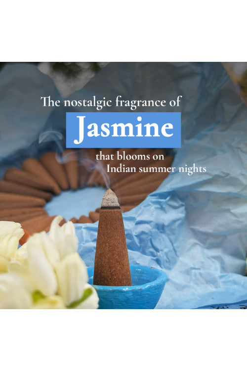 Boond Fragrances Motiya Dhoop - Pure Jasmine Incense Cones