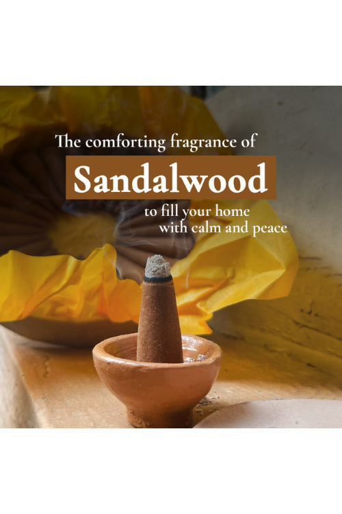 Boond Fragrances Sandali Dhoop - Pure Sandalwood Incense Cones