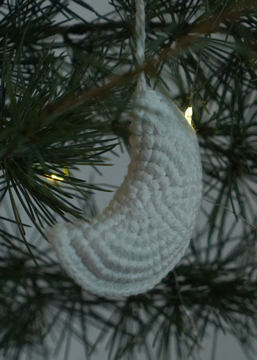 Himalayan Blooms Handmade Crochet Christmas Ornaments Set of 4