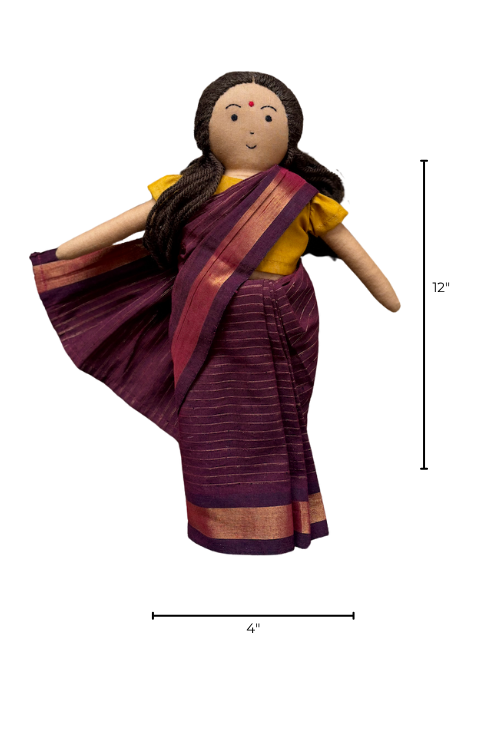 The Good Doll, Single Doll, Nilah Amma Maroon Saree