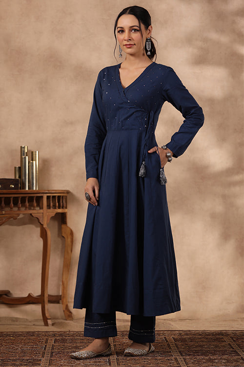 Shuddhi Blue Color 3 Piece Set